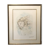 Drawing of a woman