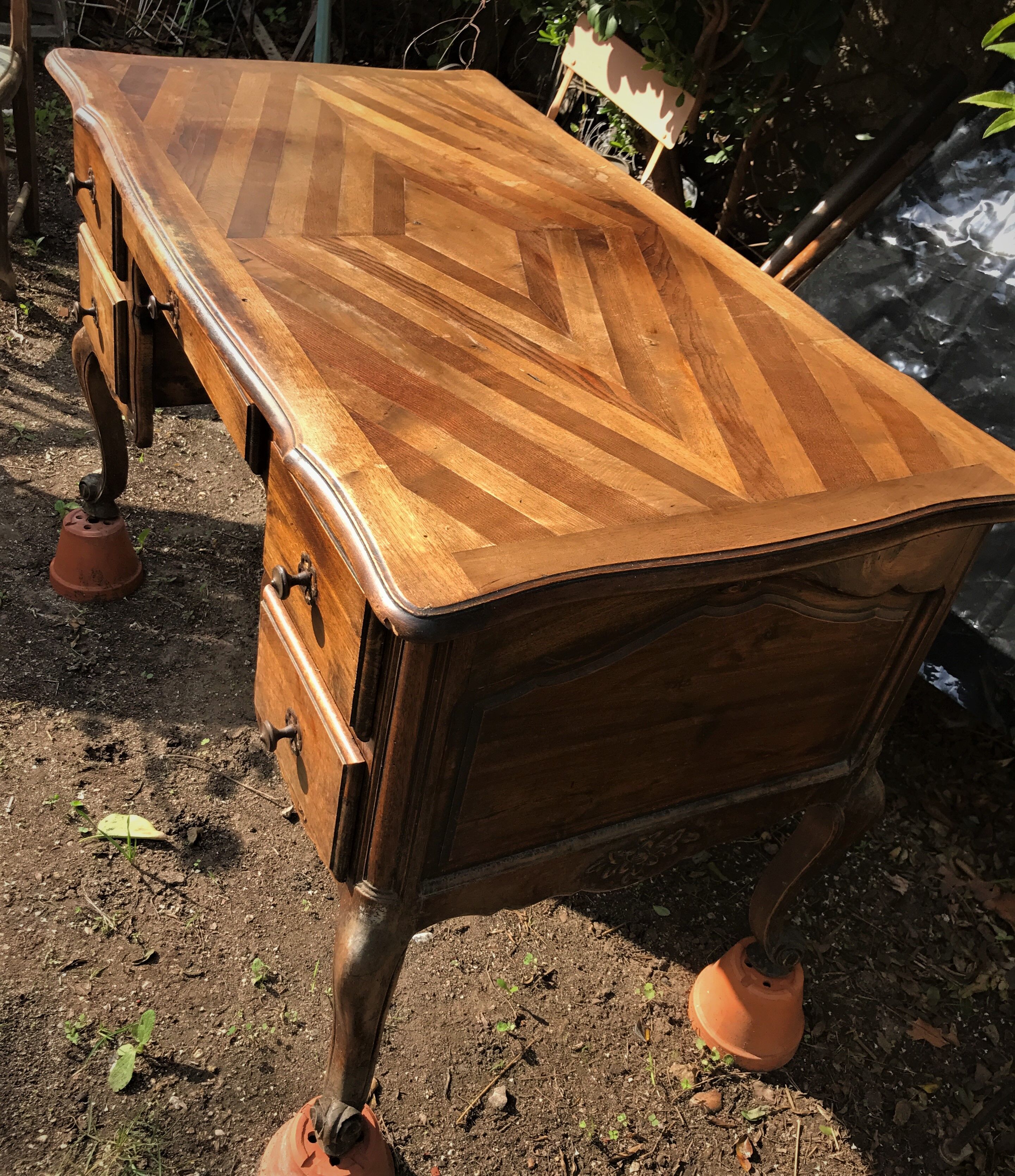 Bureau style Louis XV provençal
