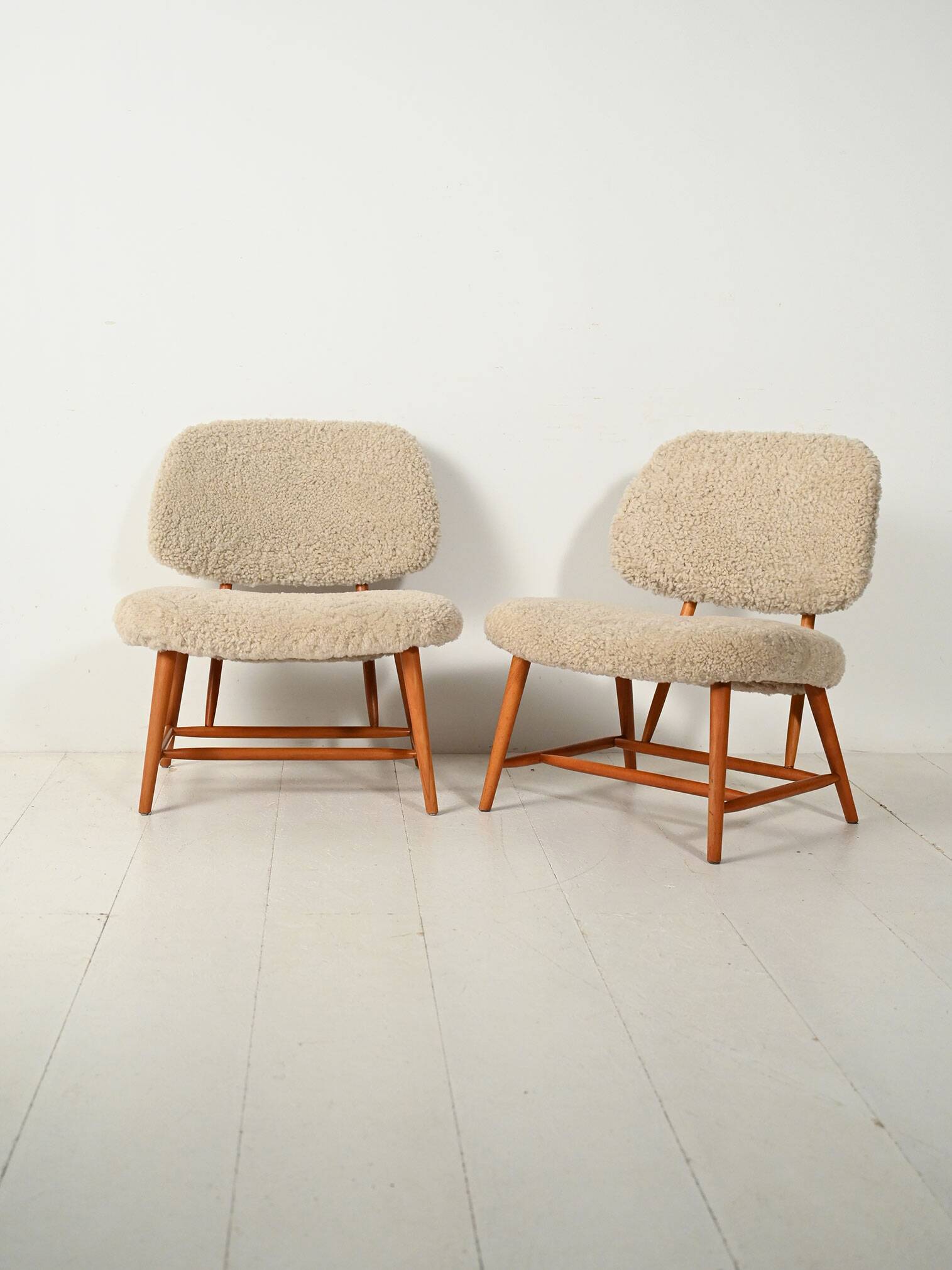 Paire de fauteuils « Te-Ve » d'Alf Svensson, années 1950