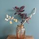 Salmon pink Art Deco vase