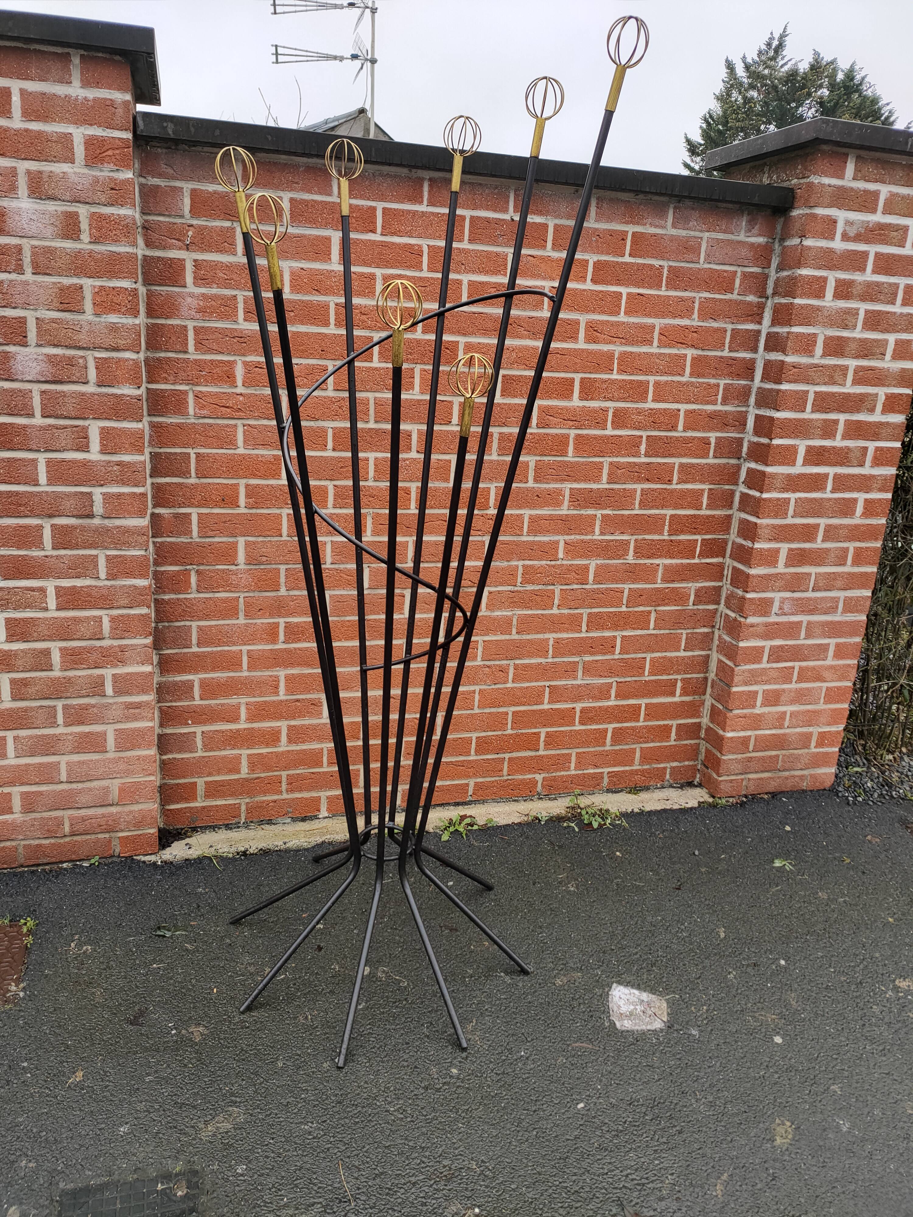 coat rack astrolabe from the 1950s-60s