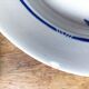 Set of 5 hollow plates St Amand in ceramic