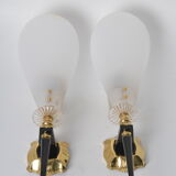Applique blanche forme cornet