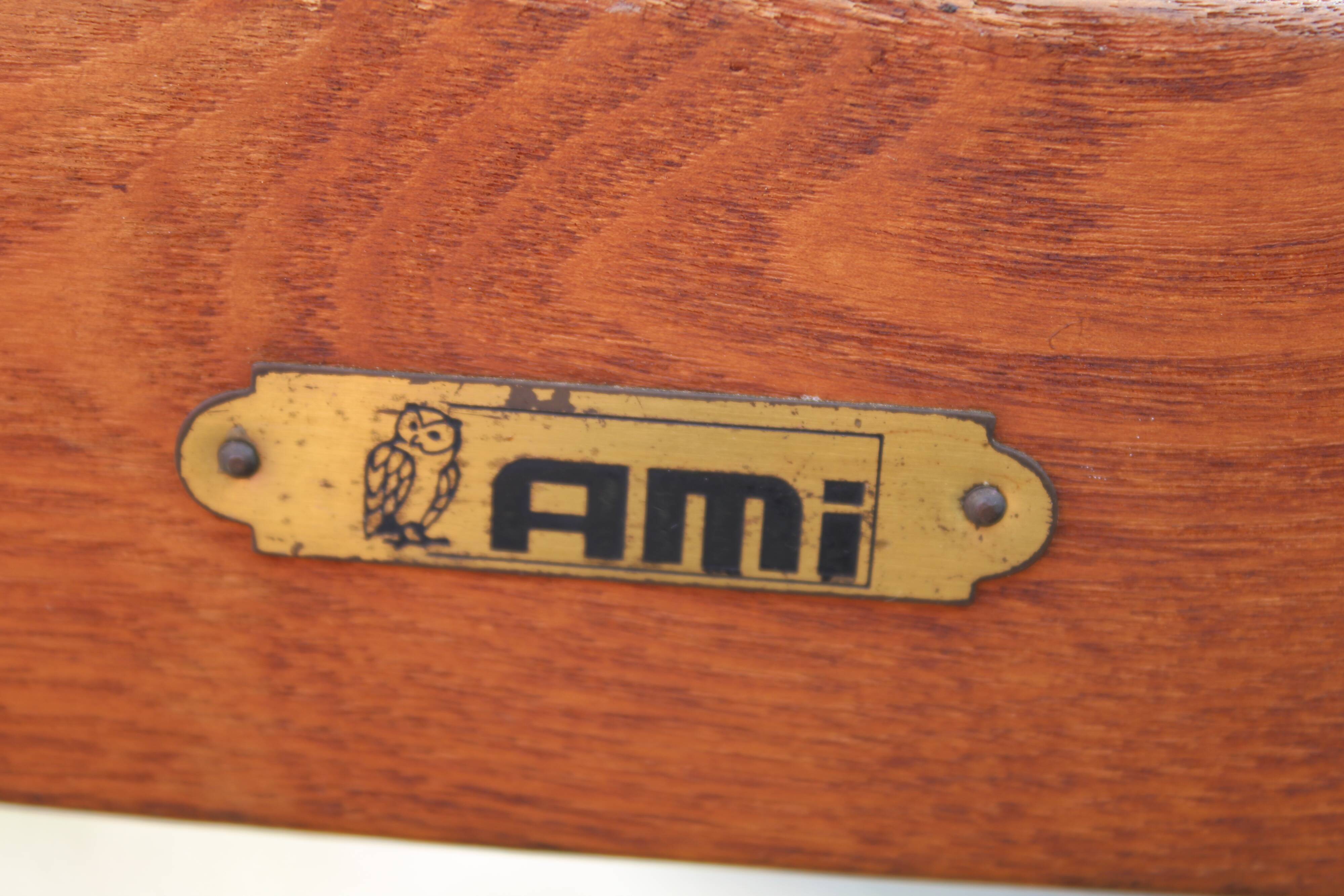 Pair of teak garden chairs 50s