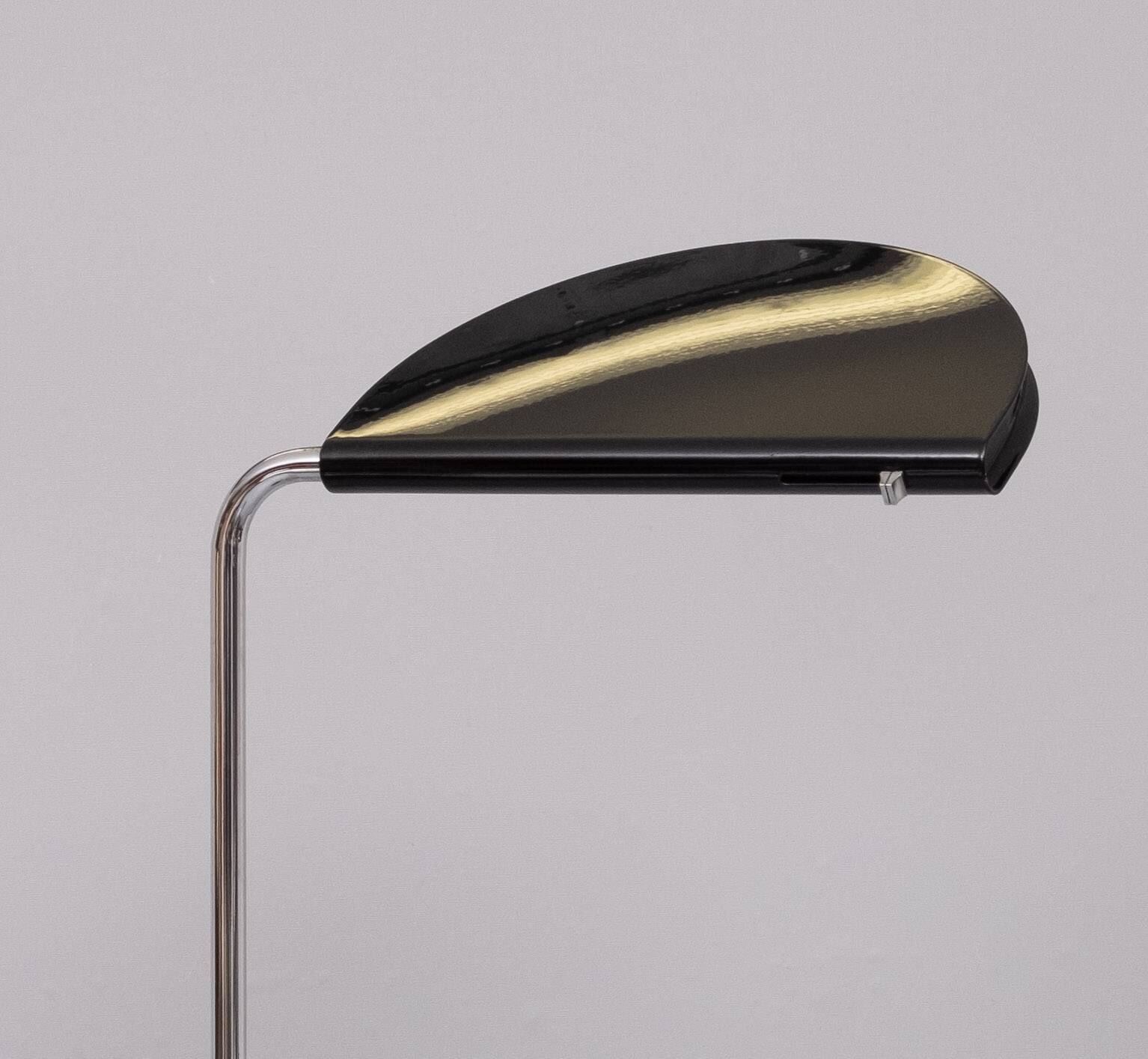 ‘Mezzaluna’ Floor Lamp door Bruno Gecchelin voor Skipper 1970s Italy