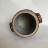 Glazed stoneware pot