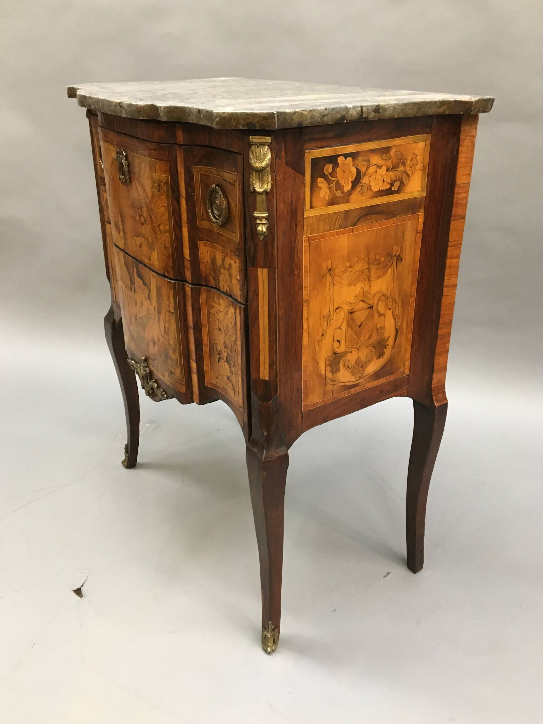 French Small Chest Of Drawers