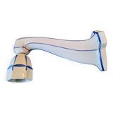 Porcelain wall light with blue decor