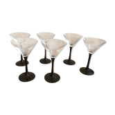 6 black-walking glass