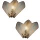 Appliques en Verre de Murano Lot de 2