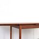 Mid-century Danish teak extendable dining table, 1960s.