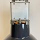 Industrial french dark blue enamel pendant lamp from mazda, 1960s