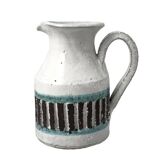 Odette GOURJU (1904-1954) Atelier du GRAND CHENE in Vallauris - Enamelled ceramic pitcher