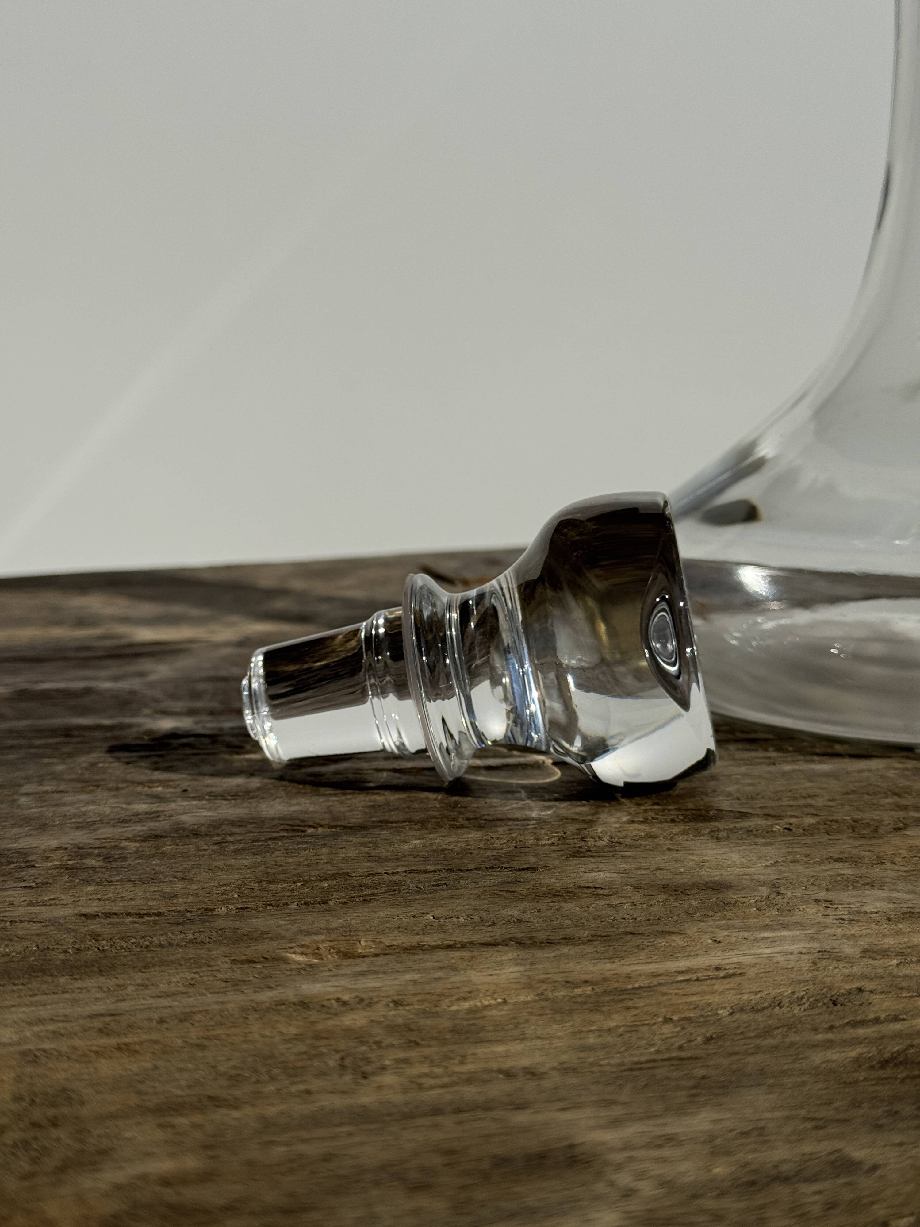 Carafe à décanter vintage à bouchon plat H24