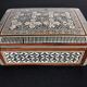 Jewelry box in marquetry
