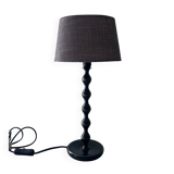 Metal coil floor lamp