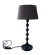 Metal coil floor lamp