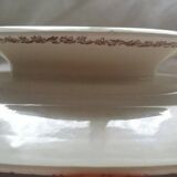 Flower and butterfly footy plate