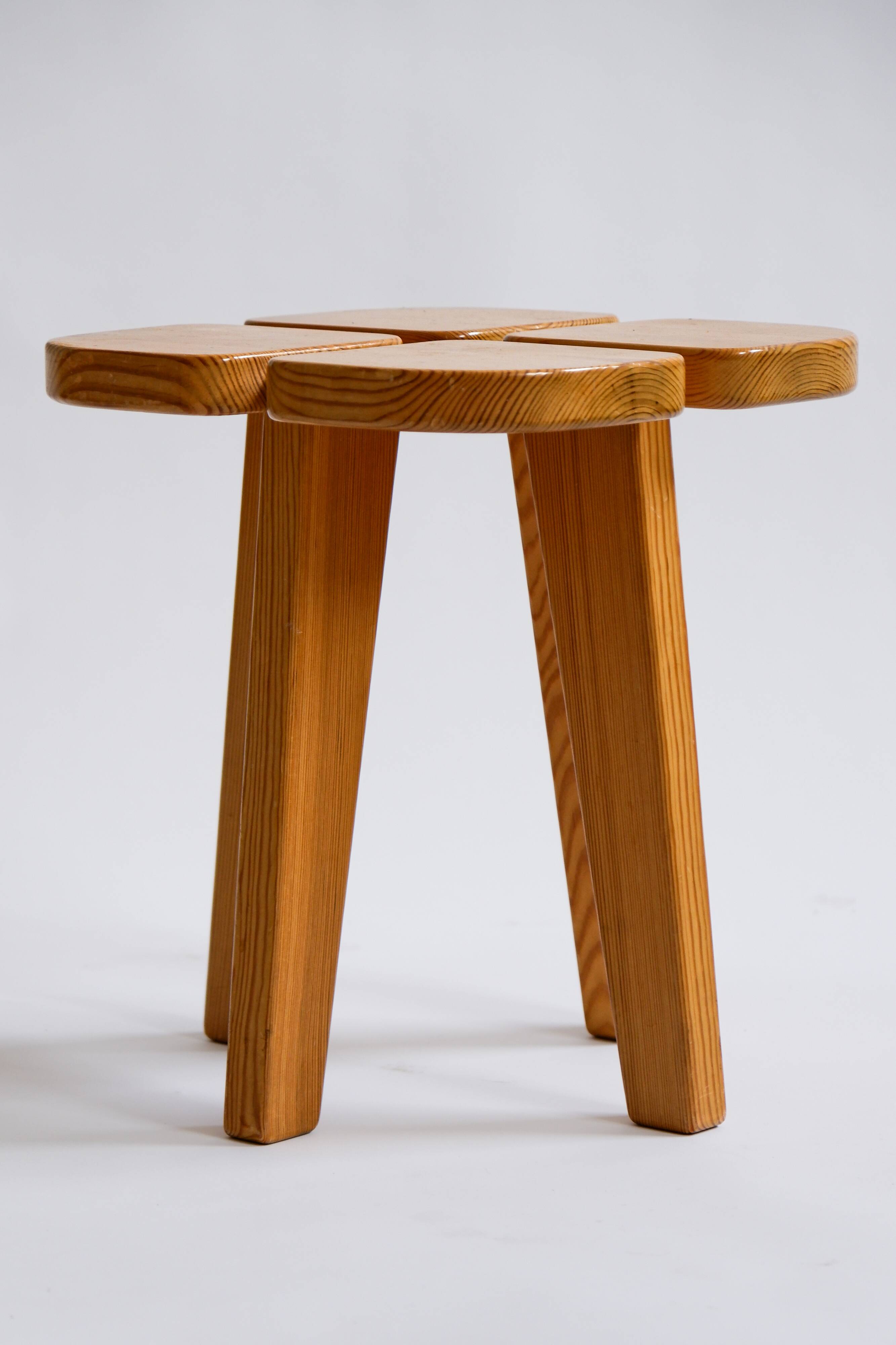 Lisa Johansson-Pape, Apila stool, pine circa 1960