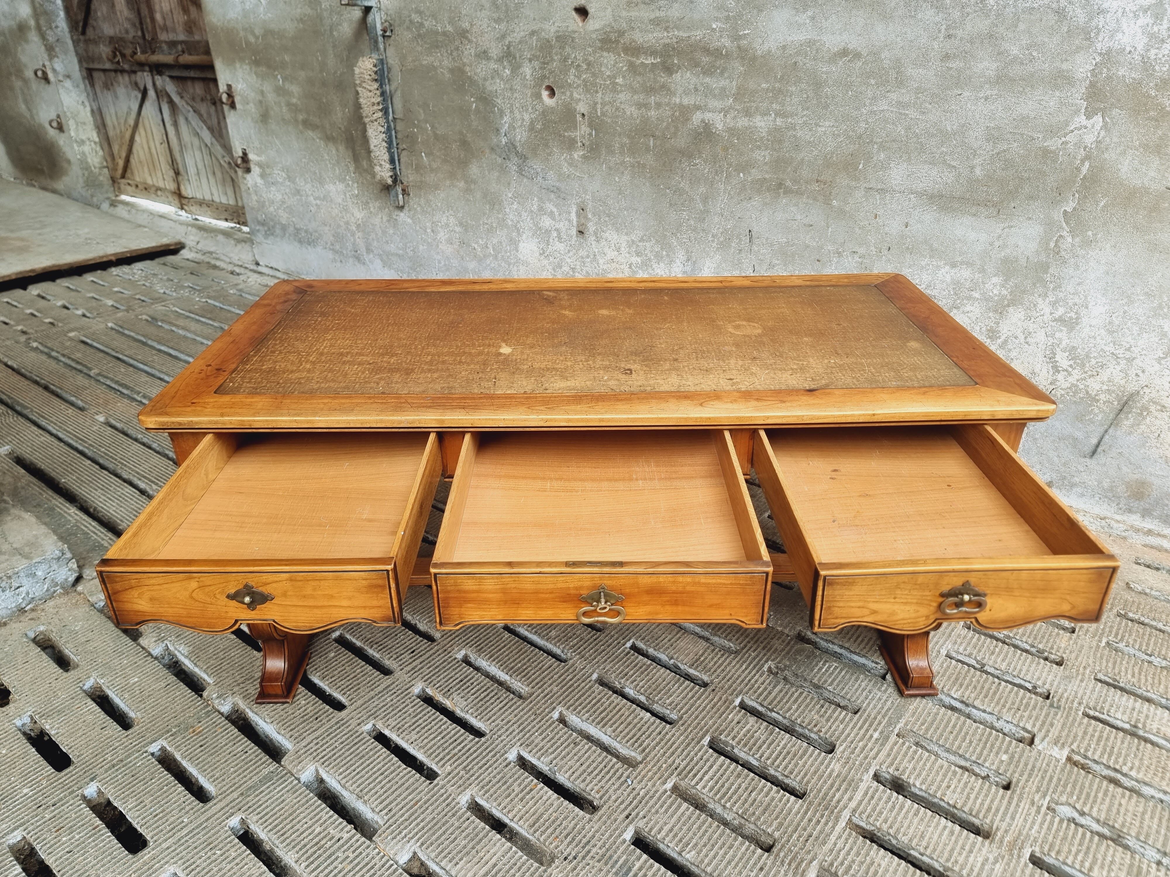 Antique table desk table N.V. Paerels