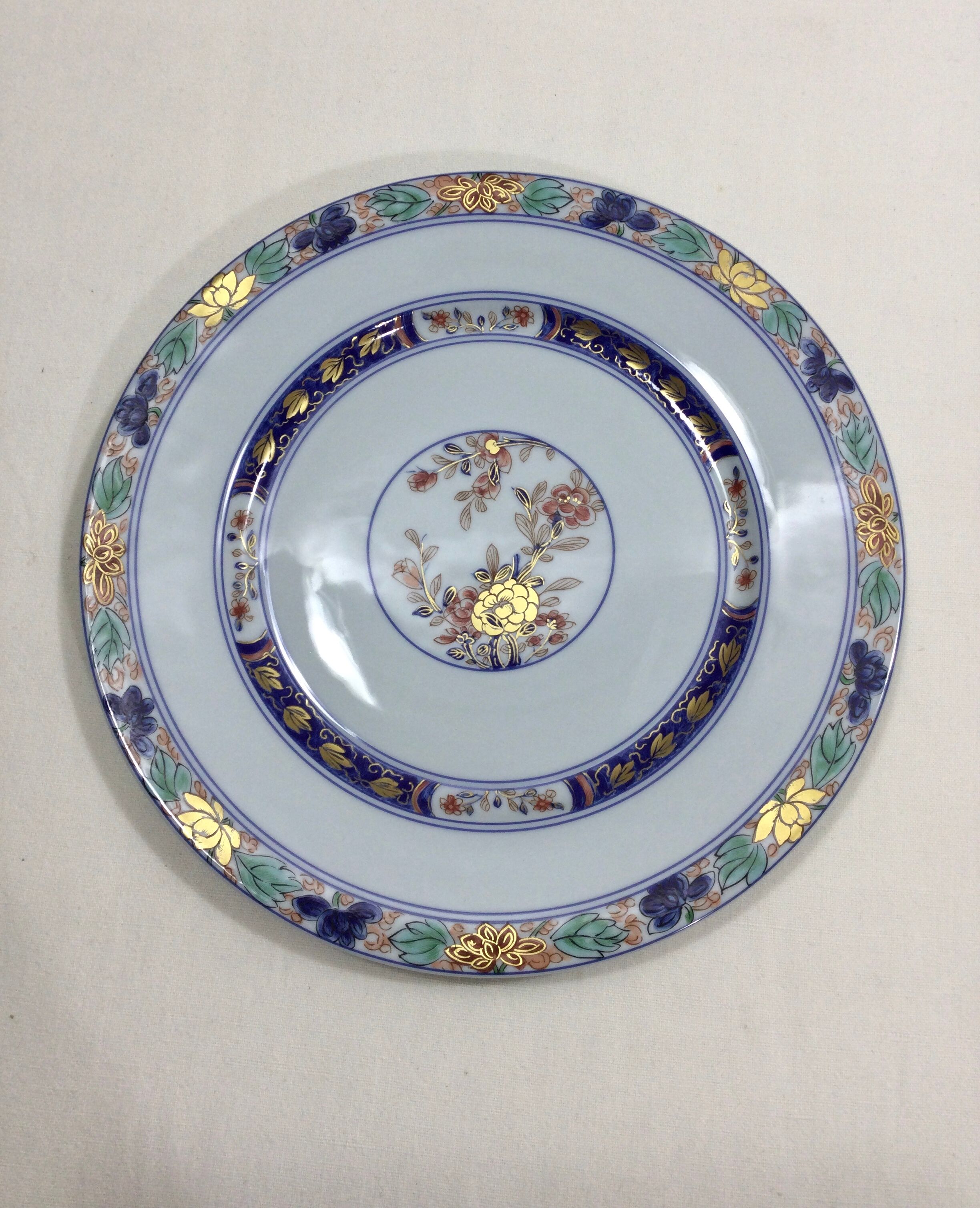 Raynaud & cie - service of 12 flat plates "koutani" in limoges