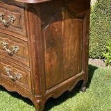 Commode in cherry tree of louis XV - eighteenth century