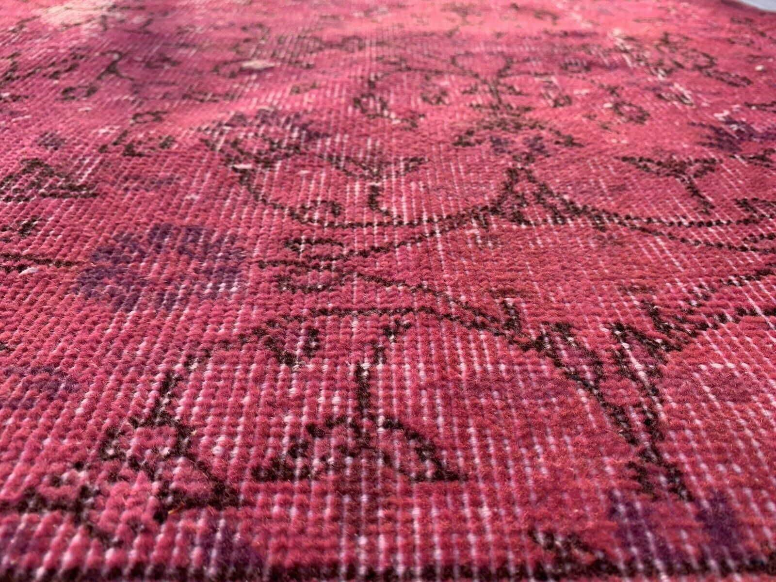 Distressed turkish narrow runner 247 x 70 cm