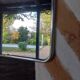 Miroir de barbier avec chaîne