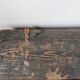 Chest old trunk fir wood