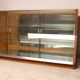 Vintage diamond shaped display cabinet - Belgium 1950's