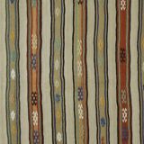 Modern Unique Rug, Turkish Oriental Handmade Boho Kilim Rug,for Kitchen,Bedroom	163x 251 cm