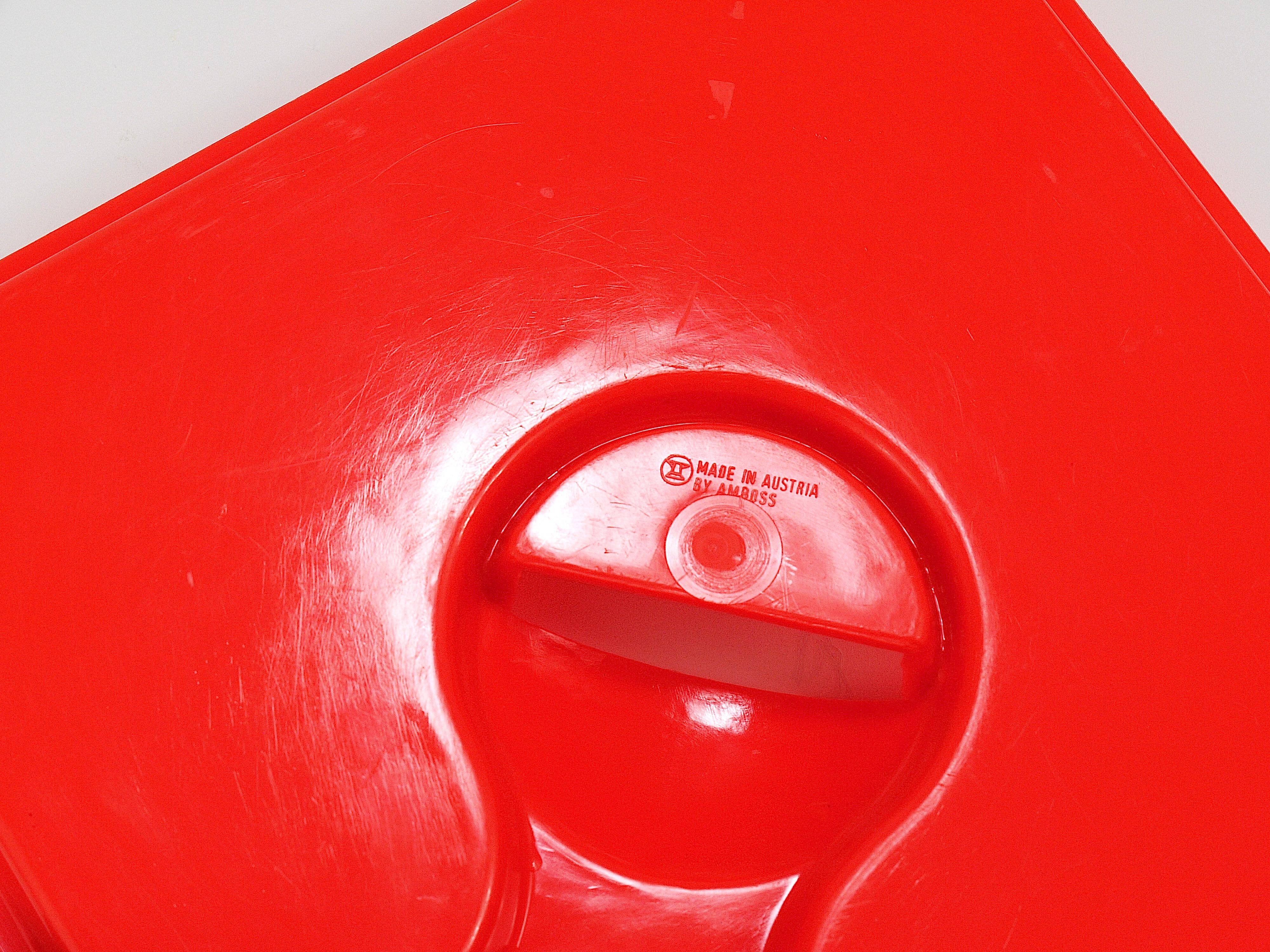 3 sets of Amboss Party Palette & spork, plate & spoon & fork, Austria, 1970s