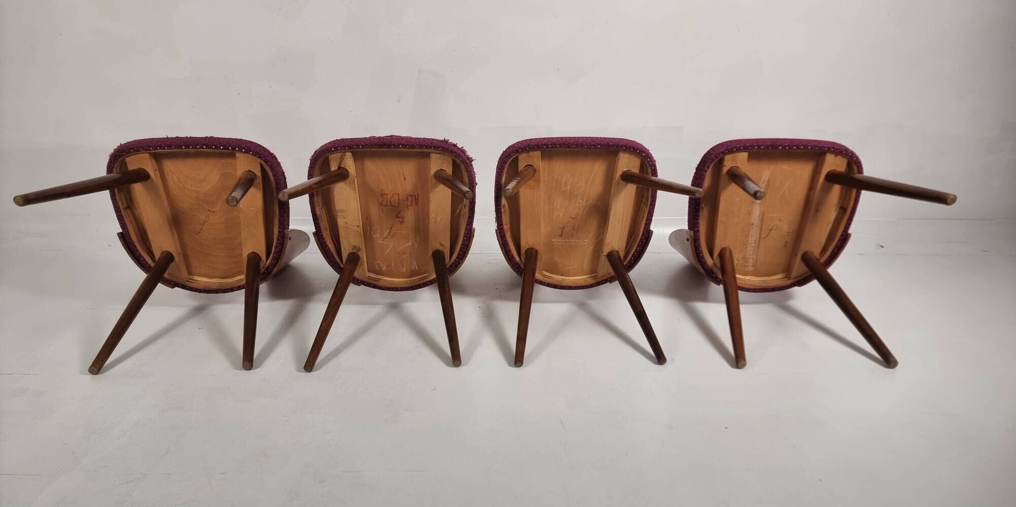 Vintage chairs by Antonin Suman from the 1960s, Set of 4