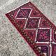 Vintage hand-knotted Hamadan runner rug from the 1960s.