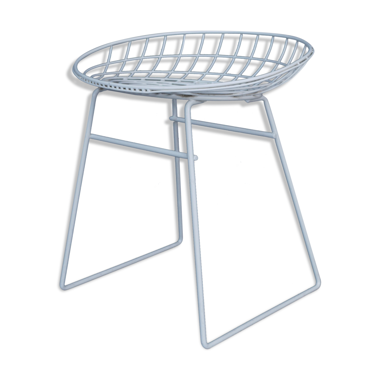 Wire KM05 Stool by Cees Braakman & Adriaan Dekker for Pastoe, 1960s