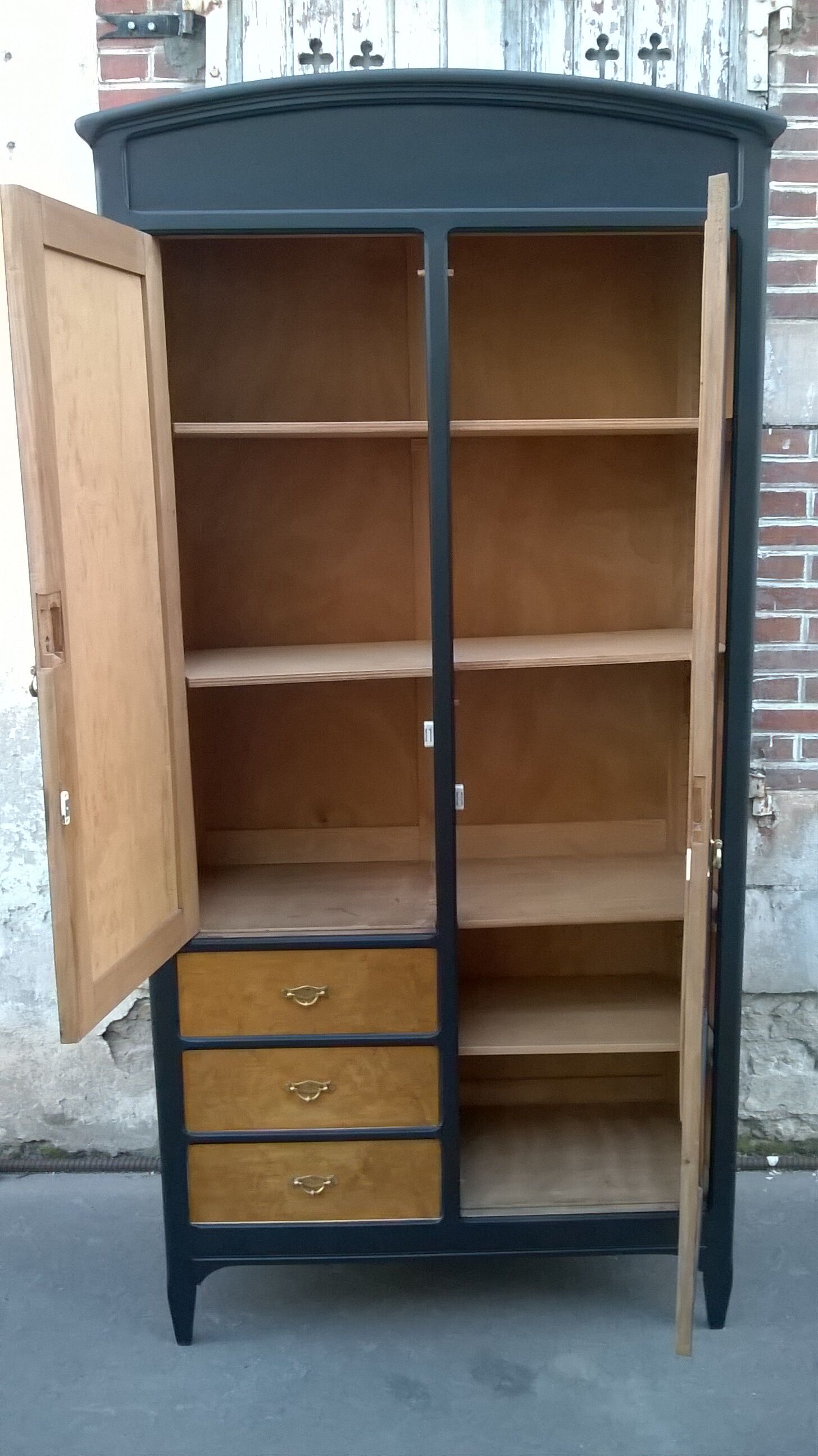 Parisian art nouveau wardrobe