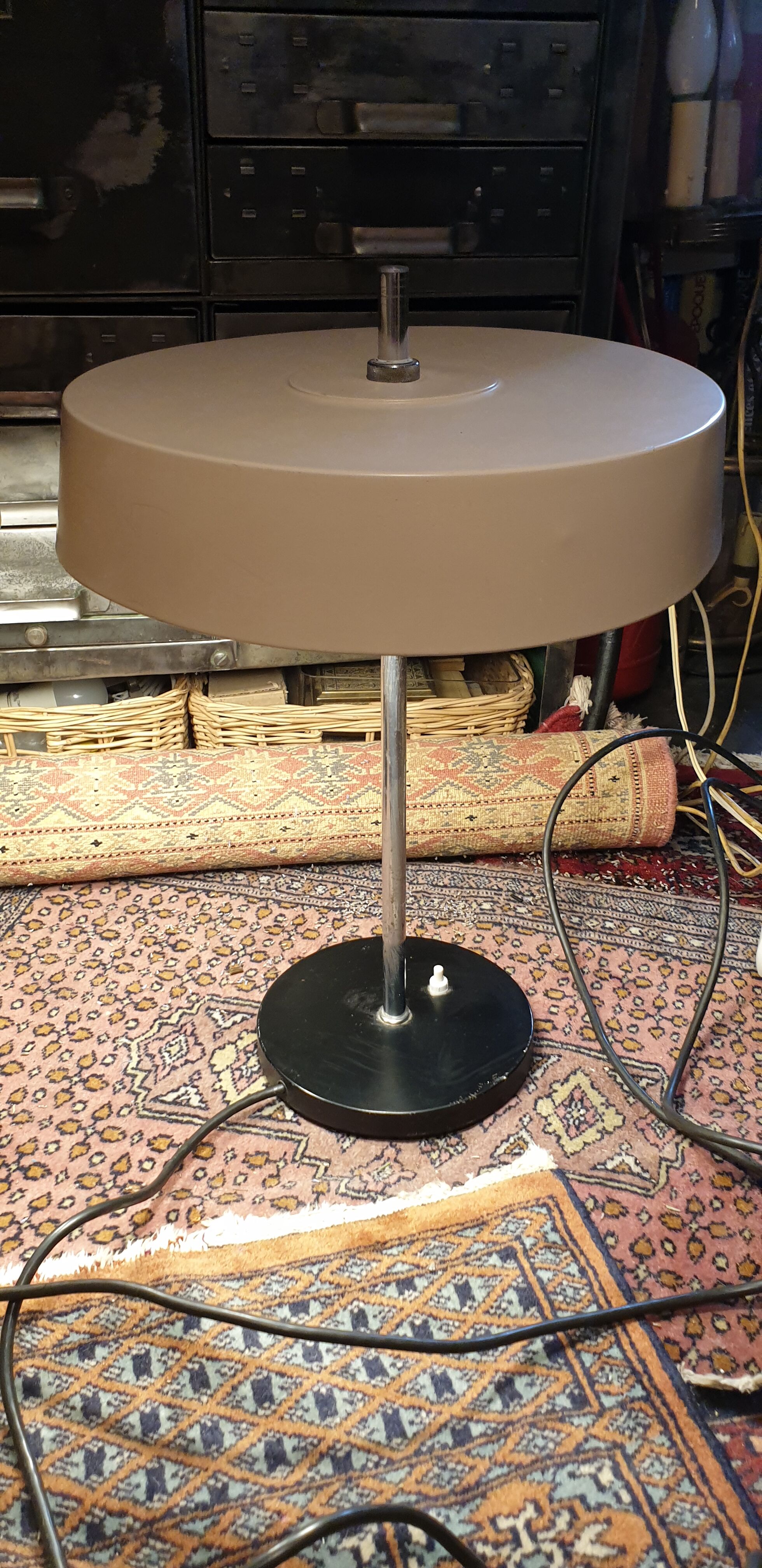 Paire de lampes desing 60/70