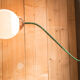 Large swan-neck wall light