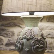 Jean Austruy ceramic lamp base