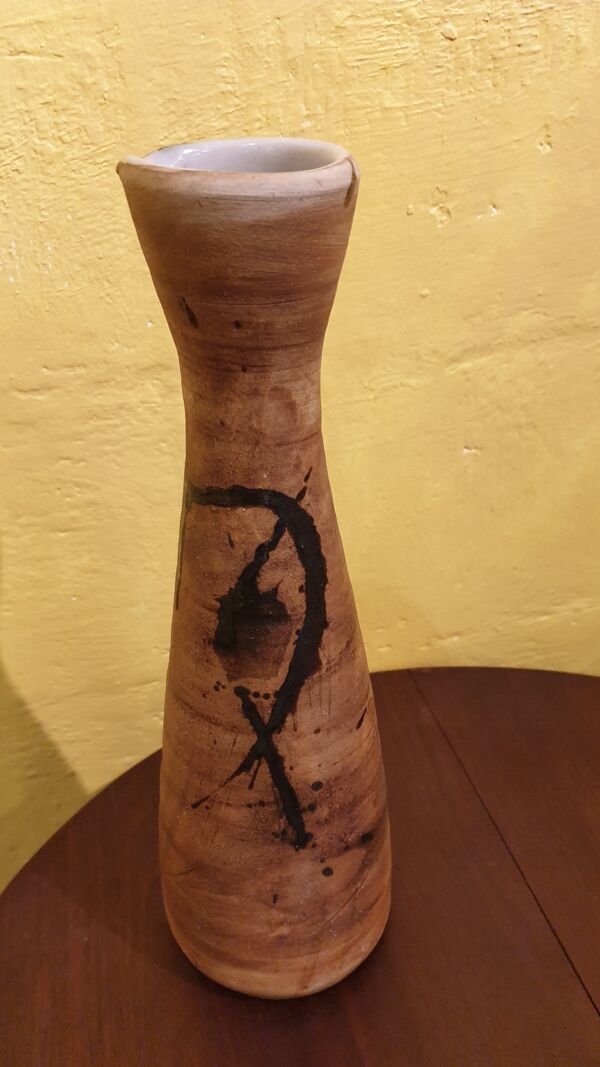 Pichet vase la colombe Vallauris années 1950