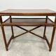 Modern mid-century bamboo desk by Gervasoni