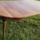 Table ronde avec rallonges