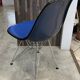Eames Herman Miller DSR Eiffel blue skai vinyl fibreglass chair