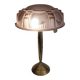 Lampe de table, bronze et verre courbé, Muller Frères, Art Déco, années 30 – Luneville, France