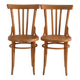 Antique bentwood chairs in Thonet style – Central Europe, circa 1930 #1 – Set of 4 pieces