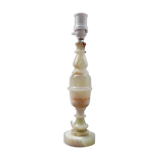 Mid-Century Alabaster or Onyx English Table Lamp