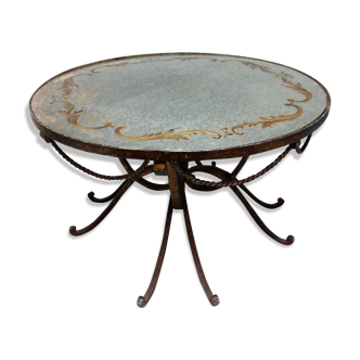 Coffee table  wrought iron