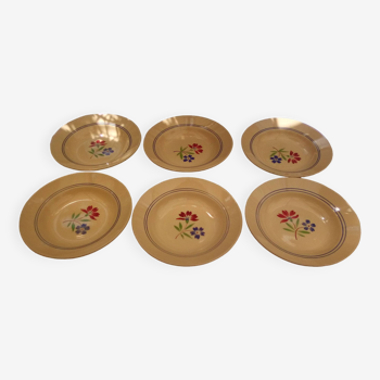 6 May soup plates / KG Lunéville