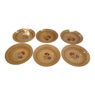 6 May soup plates / KG Lunéville