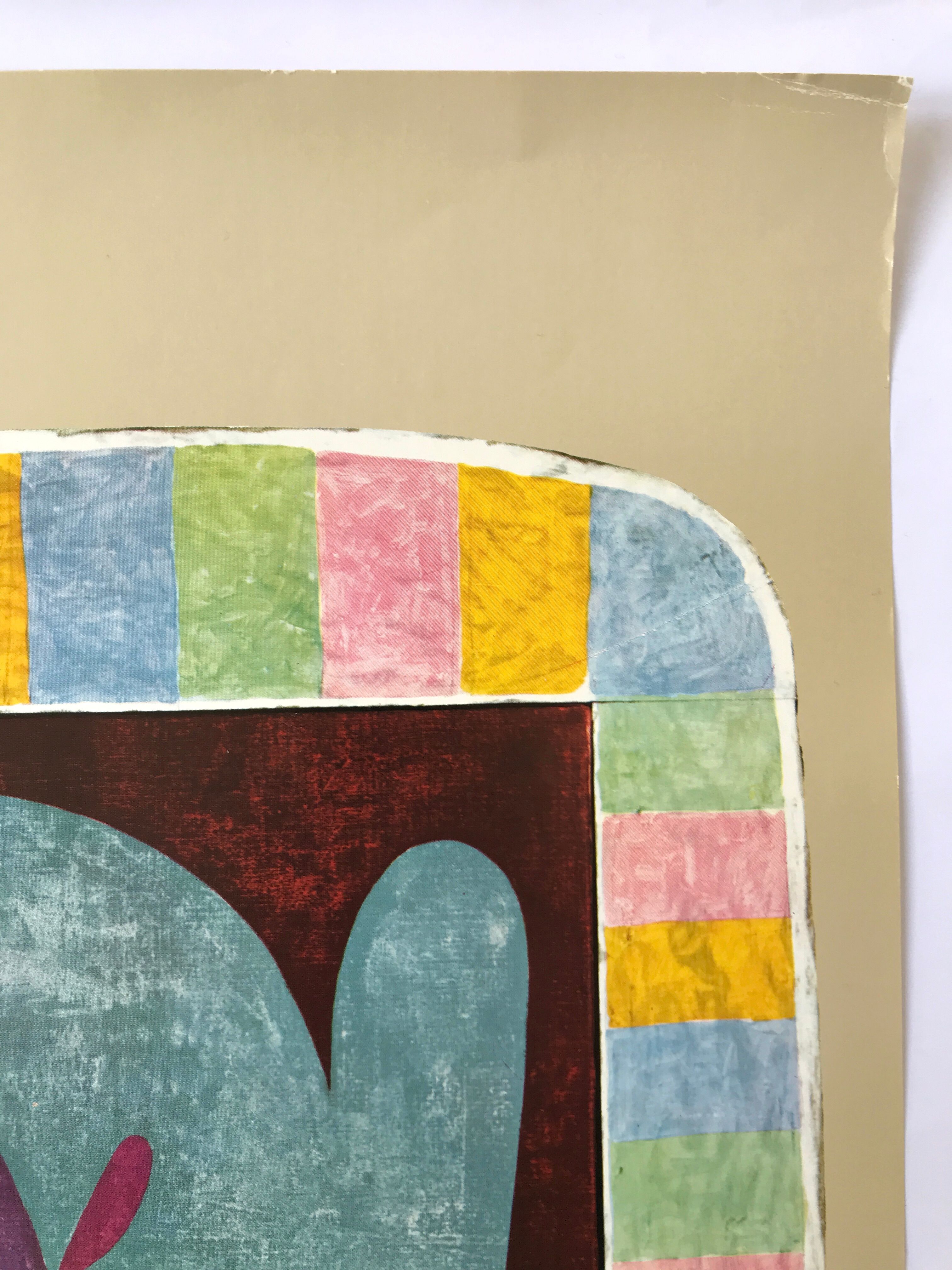 Exhibition poster by victor brauner musée national d'art moderne, 1972